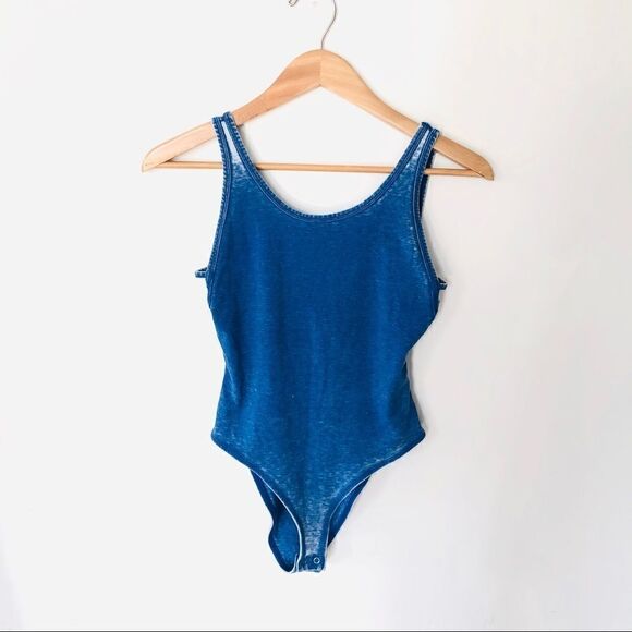 (3/$15) topshop • washed jersey bodysuit - Picture 5 of 9